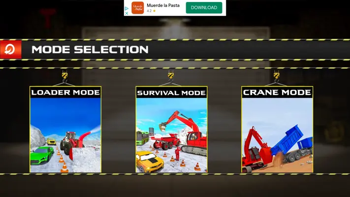 Grand Snow Excavator Simulator android App screenshot 7